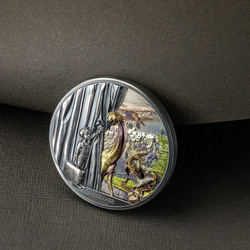 Palau: Daydreamer – Adventure coloured 2 oz Silver 2023 Ultra High Relief Antiqued Coin
