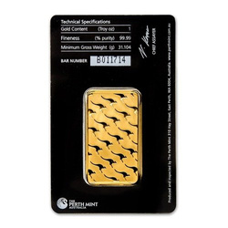 The Perth Mint: 1 oz Gold Bar LBMA GD Refiner