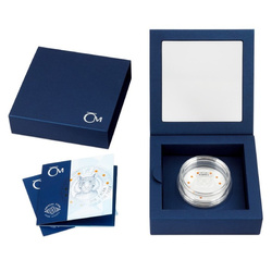 Samoa: Crystal Coin - The Year of Tiger $2 Srebro 2022 Proof