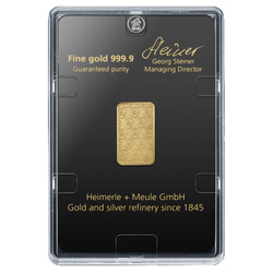 Heimerle Meule 5 g Goldbarren