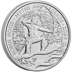 Myths & Legends: Robin Hood £5 rame-nichel 2024