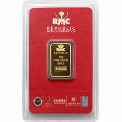 10 grams Goldbarren RMC