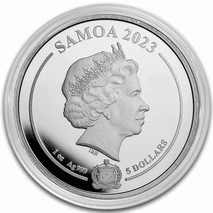 Samoa: DC Comics - The Flash 1 oz Silver 2023 Coin