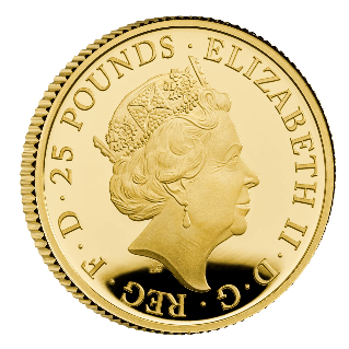 Britannia 1/4 uncji Złota 2021 Proof