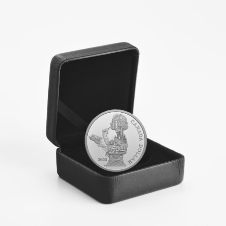 Canada: Kathleen “Kit” Coleman: Pioneer Journalist Silver 2023 Proof Coin