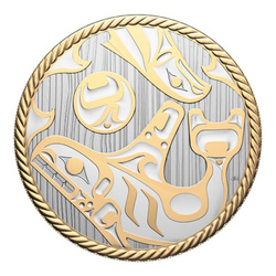 Canada: The Ancestor pozłacany 2 uncje Srebra 2025 Reverse Proof 