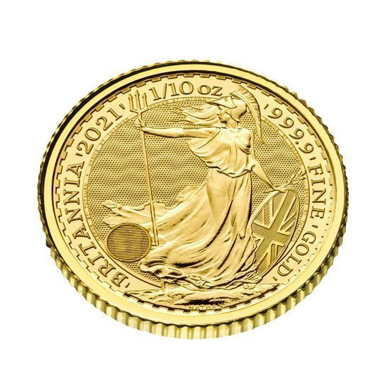 Black Weekend 2020: Britannia 1/10 oz Gold 2021