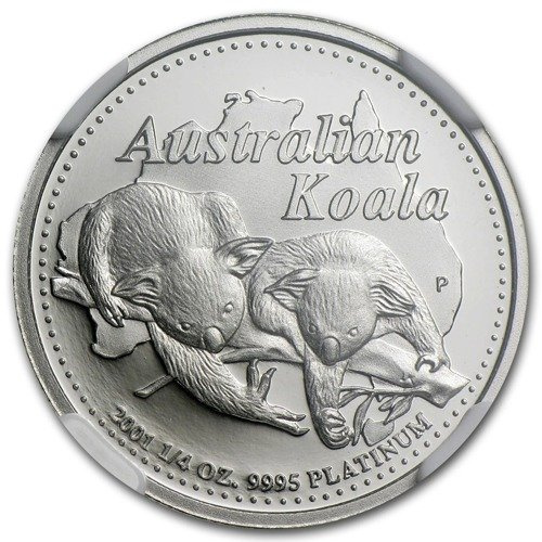 Koala 1 oncia di platino