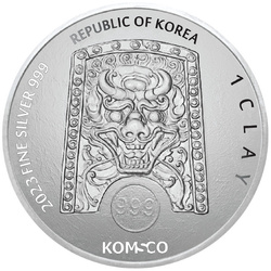 South Korea: Chiwoo Cheonwang 1 oz Silber 2023