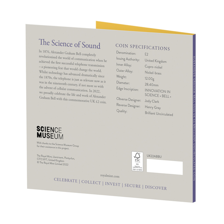 Alexander Graham Bell měďnikel 2022