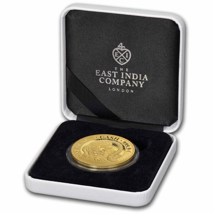 St Helena: Cash India Wildlife - The Snow Leopard 1 oncia d'oro 2024