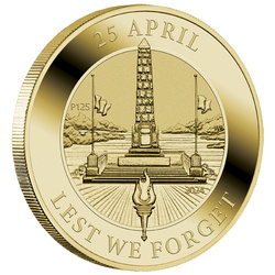 Anzac Day $1 Aluminium Bronze 2024 (coin in card)