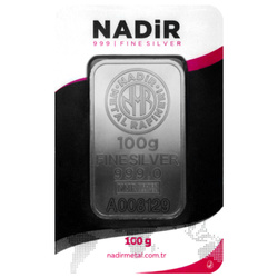 Lingot Nadir 100 g Argent
