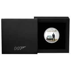 Tuvalu: James Bond - Daniel Craig coloreado 1 oz Plata 2024 Proof