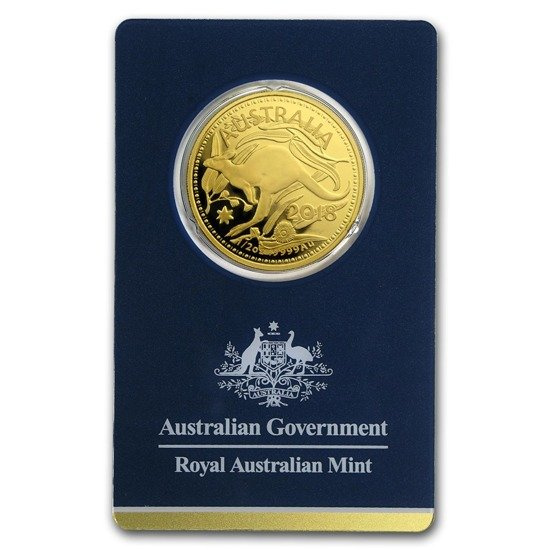 Australský klokan 1/2 unce zlata 2018 Royal Australian Mint