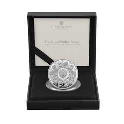 Ezüstérme The Royal Tudor Beasts: The Completer 1 uncia ezüst 2027 Proof
