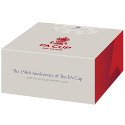 150e anniversaire de la FA Cup Or 2 £ 2022 Proof