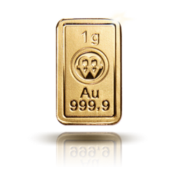 1 gramm aranyrúd Lengyel Pénzverde
