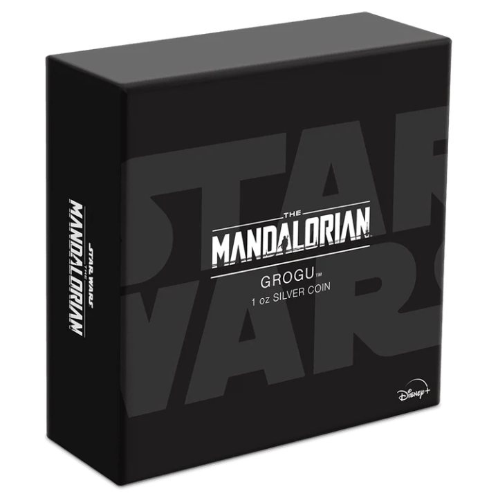 Niue: Star Wars The Mandalorian – Grogu 1 oz Silber 2022 Proof