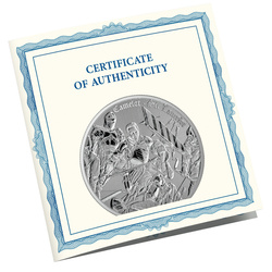 Niue: Camelot - Sir Lancelot 1 oz stříbrná mince 2024 Matte