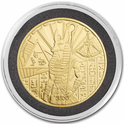 Sierra Leona: Dioses Egipcios - Anubis 1 oz Plata 2023 Proof