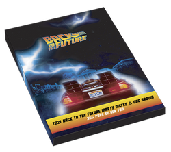 Vissza a jövőbe: Marty McFly és Doc Brown 35 gramm ezüst 2021 (ezüstfólia)