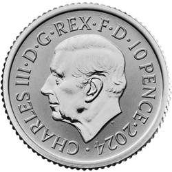 4 darabos Britannia ezüstérme szett 2024 Reverse Frosted