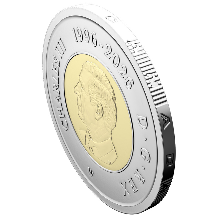 Kanada: 30. výročí Toonie $2 2026