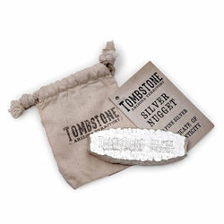 Bar Tombstone Nugget 10 oz Silber