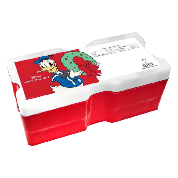 Niue: Disney - Christmas Donald Duck 1 oz Silver 2022