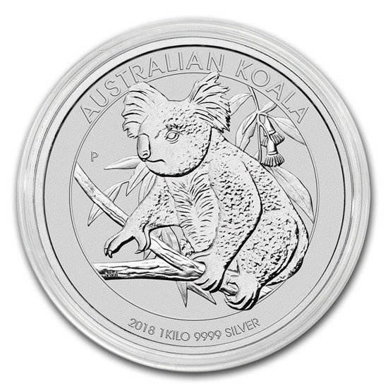 Koala 1000 gram Silber 2018