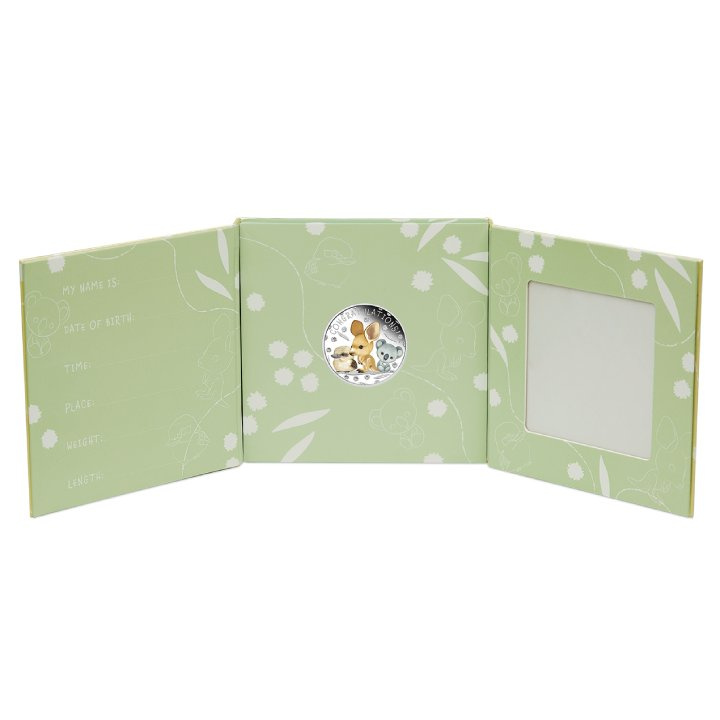 Születés színes 1/2 uncia ezüst 2023 Proof