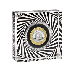 George Orwell  £2 Silber 2025 Gilded Proof Coin