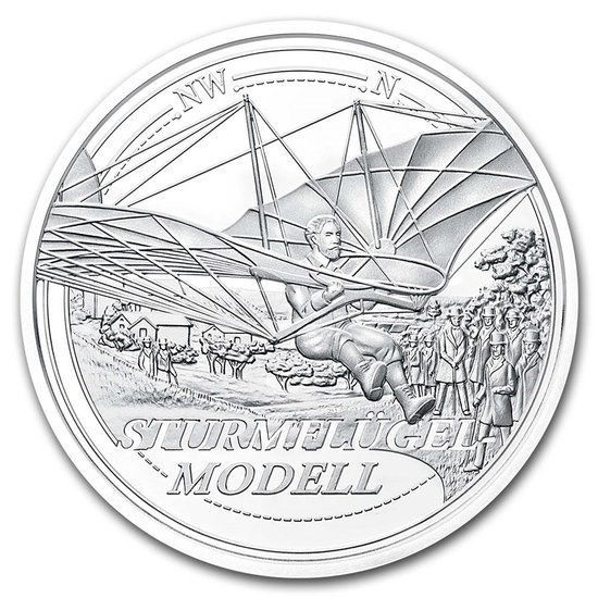 Alcanzar el cielo: Sueño de volar 20 Euro 2019 Proof