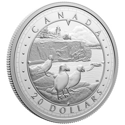 Canada : This Is Canada - Eaux merveilleuses « Côte Atlantique » 20 Argent 2024 Proof