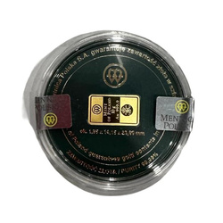 10 gramos Lingote de Oro Casa de la Moneda de Polonia