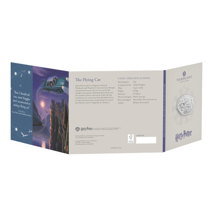 Harry Potter: Miedzionikiel 2025: Létající auto 50p