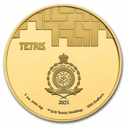 Niue: Tetris 1 oncia d'oro 2021