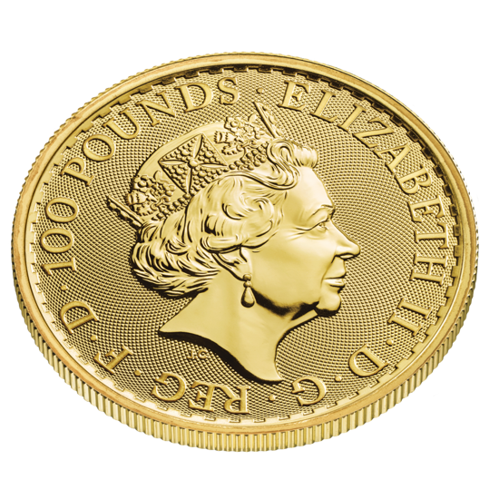 Britannia 1 oz Oro 2021 PAQUETE DE 10 LÁMINAS