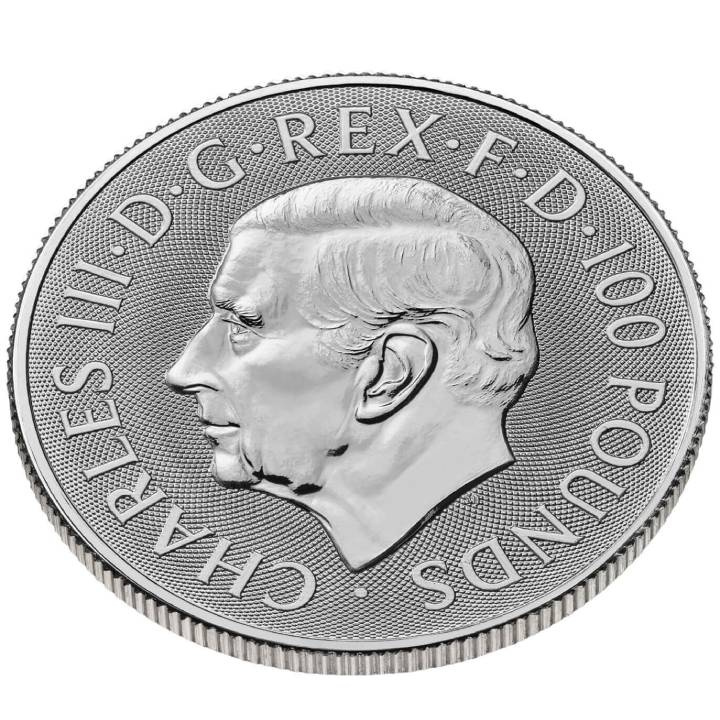 The Royal Tudor Beasts: The Seymour Unicorn 1 uncja Platyny 2024