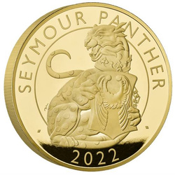 The Royal Tudor Beasts: Seymour Panther 1000 gramów Złota 2022 Proof