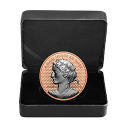 Canada: Peace Dollar 5 oz Silver 2023 Proof Ultra High Relief Plated Coin