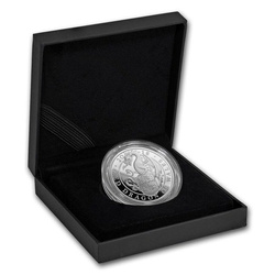 Bestias de la Reina: Dragón Rojo de Gales 1 oz Plata 2018 PROOF