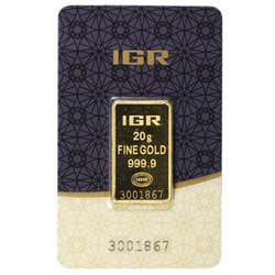 Sztabka Złota 20 g IGR