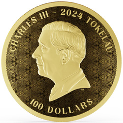 Tokelau: Equilibrium 1 oz Gold 2024 Prooflike