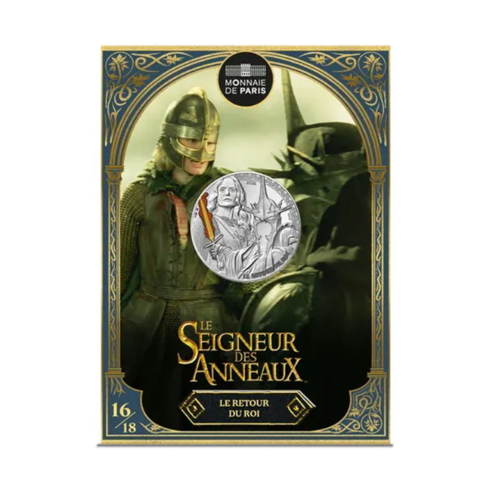 Silbermünze Lord of the Rings: Éowyn against the Witch-King of Angmar koloriert Silber Ag. 333 10 Euro 2026