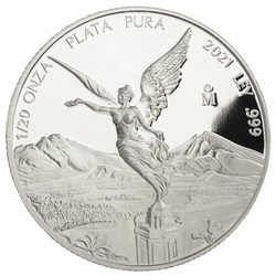 Mexican Libertad 1/20 oz Silver 2021 Proof