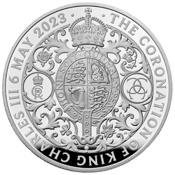 The Coronation of His Majesty King Charles III 5 uncji Srebra 2023 Proof