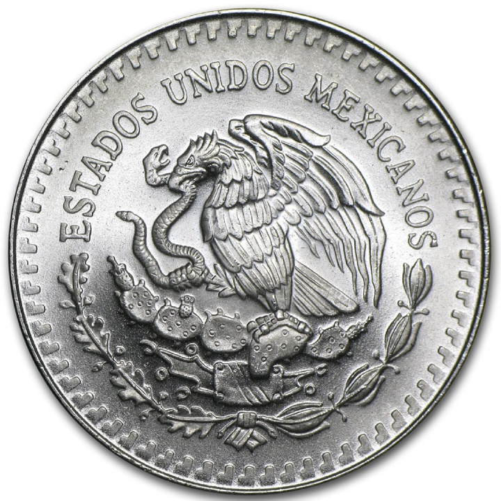 Mexican Libertad 1 uncja Srebra 1991