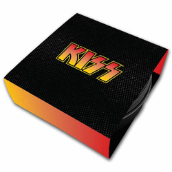 Niue: KISS 50th Anniversary 10 gram Silber 2023 Guitar Pick